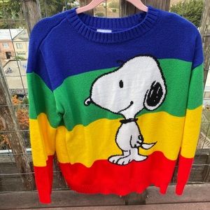 snoopy ugly Christmas sweater from forever 21